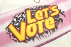 LOUISVUITTON　ルイヴィトン　衣類　レトロスローガン オーバーサイズ ニット　レディースM　ホワイト／マルチ　コットン　2143000522528　【200】