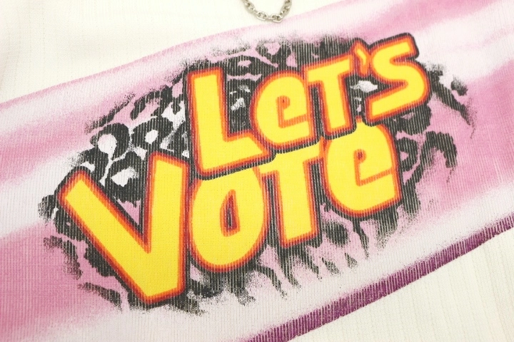 LOUISVUITTON　ルイヴィトン　衣類　レトロスローガン オーバーサイズ ニット　レディースM　ホワイト／マルチ　コットン　2143000522528　【200】