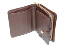LOUIS VUITTON　ルイヴィトン　財布　コンパクト・ジップ　ダミエ　N61668　2148103692727　【200】