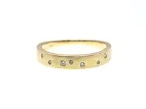 JEWELRY ノンブランド ジュエリー リング K18 イエローゴールド ダイヤモンド 11.5号 2.6g【473】