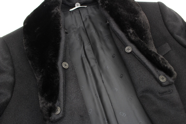 Dior ディオール 衣類 コート メンズ46 ブラック カシミヤ 2147100464375 【200】 の購入なら「質」の大黒屋（公式）