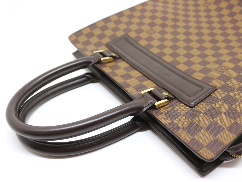 【美品】ルイヴィトン　LV　パンプス　ブラック　ダミエ ルイヴィトンべレムMM 14137 ブラウン レディース ハンドバッグ