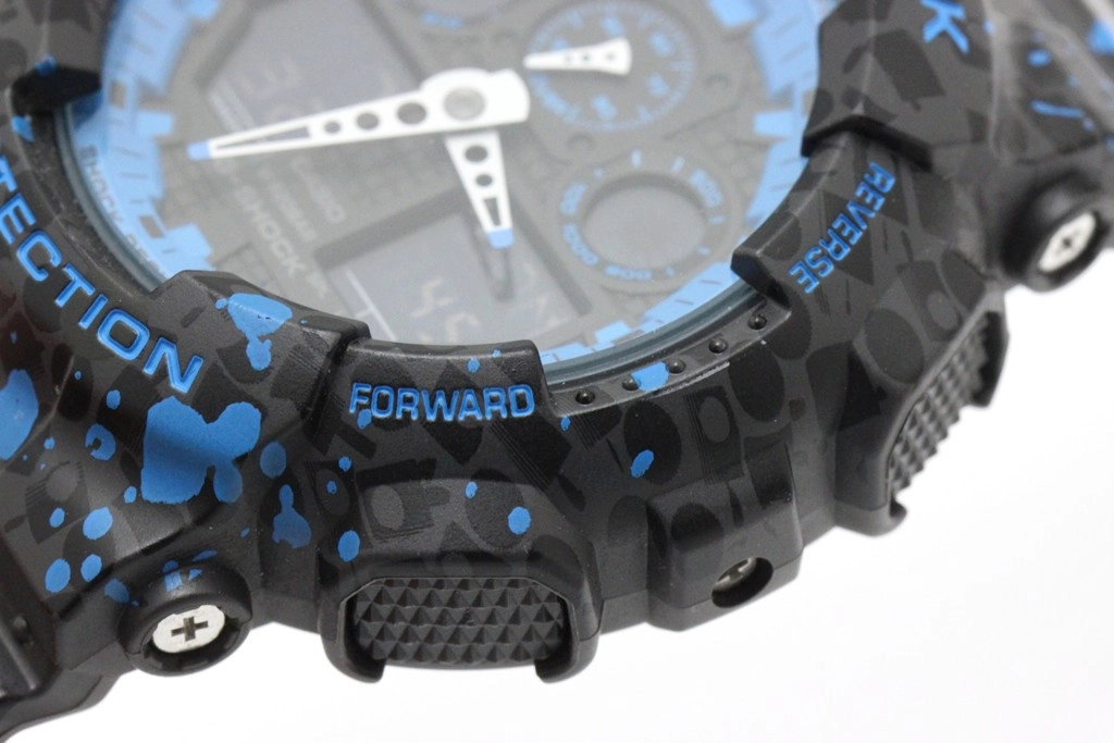 CASIO カシオ 腕時計 G-SHOCK STASHコラボレーションモデル GA-100ST-2AJR 樹脂／ステンレススチール 電池【472】SJ