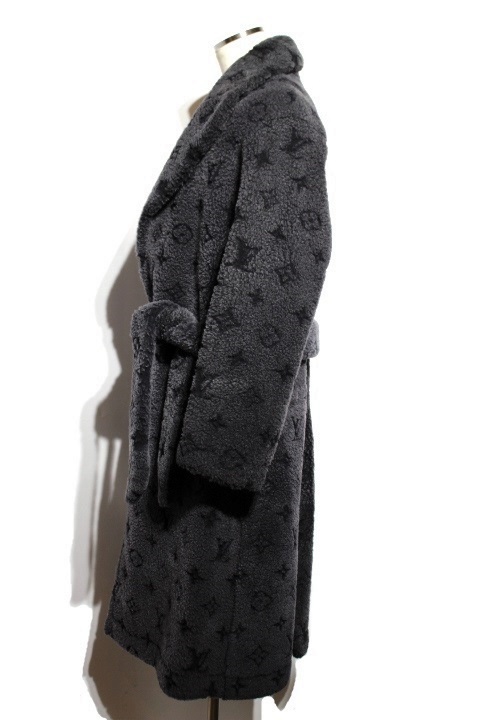 LOUIS VUITTON ルイヴィトン 衣類 モノグラムシャーリングコート コート アウター メンズ46 ブラック 羊革 ムートン 1A5Q5X  参考定価¥2,530,000- 2147100464412 【200】 の購入なら「質」の大黒屋（公式）