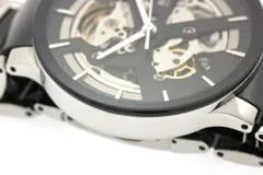 RADO ラドー 腕時計 セントリックス オートマティック オープンハート R30178152 ステンレススチール/セラミック スケルトン文字盤 自動巻き【472】SJ