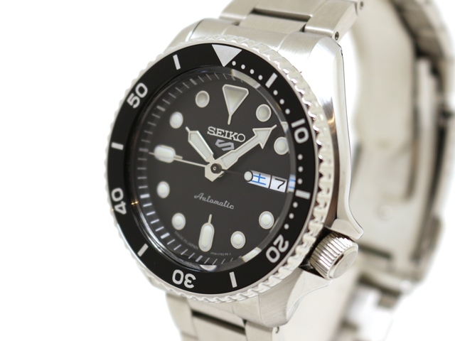 SEIKO セイコー 時計 セイコー5 スポーツ ダイバー SNZB23J1 ステンレススチール オートマチック メンズ腕時計 シースルーバック  （2147300287620)【200】 の購入なら「質」の大黒屋（公式）