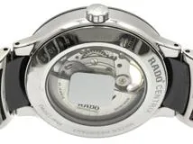 RADO ラドー 腕時計 セントリックス オートマティック オープンハート R30178152 ステンレススチール/セラミック スケルトン文字盤 自動巻き【472】SJ