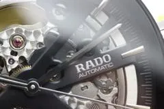 RADO ラドー 腕時計 セントリックス オートマティック オープンハート R30178152 ステンレススチール/セラミック スケルトン文字盤 自動巻き【472】SJ
