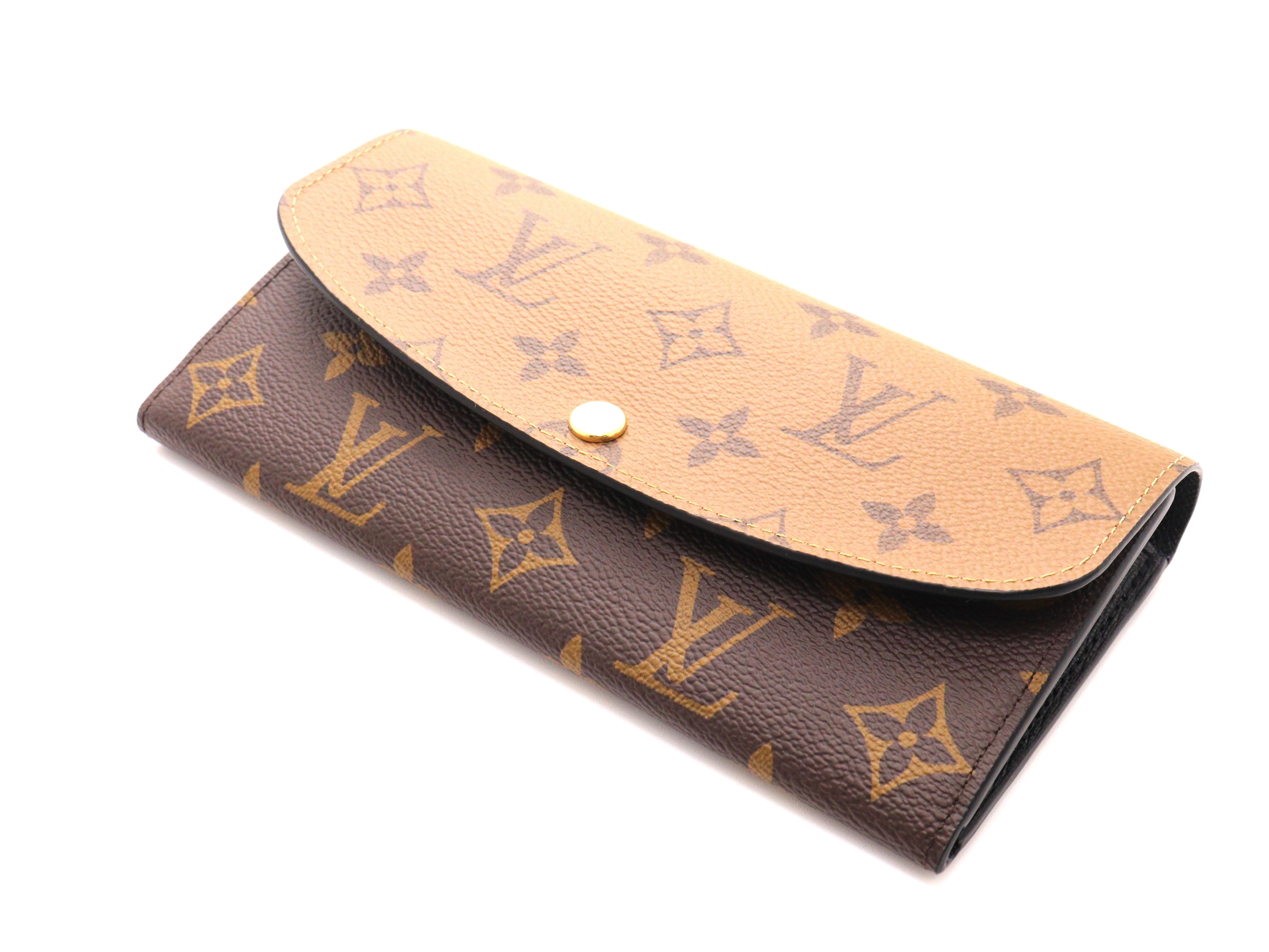 【大黒屋ECサイト・店頭限定品】LOUIS VUITTON　ルイヴィトン　ポルトフォイユ・エミリー モノグラム・リバース　M82157【471】IK