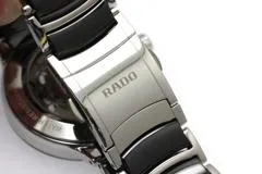 RADO ラドー 腕時計 セントリックス オートマティック オープンハート R30178152 ステンレススチール/セラミック スケルトン文字盤 自動巻き【472】SJ