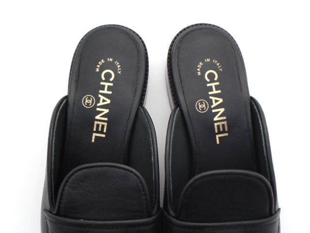 CHANEL シャネル 靴 マトラッセ ミュール レディース36.5C(約23～23.5  