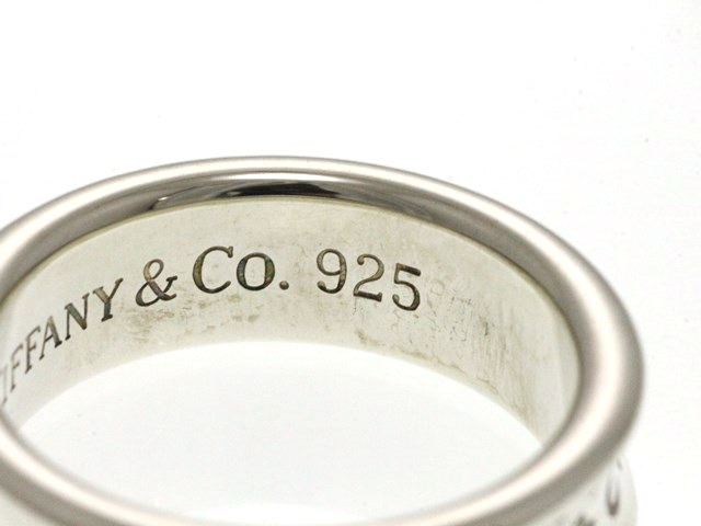 16号 1837リング 925シルバー TIFFANY &Co. ティファニー 16号 1837リング 925シルバー TIFFANY &Co. ティファニー
