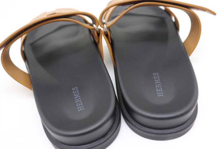 HERMES エルメス 靴 シプレ サンダル メンズ42 ナチュラル HERMES エルメス 靴 シプレ サンダル メンズ42 ナチュラル