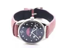 GUCCI グッチ Gタイムレス ムーンフェイズ 黒文字盤/ピンク