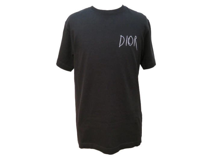 ディオール DIOR Tシャツ ブラック サイズS（DIOR×Raymond Pettibon  