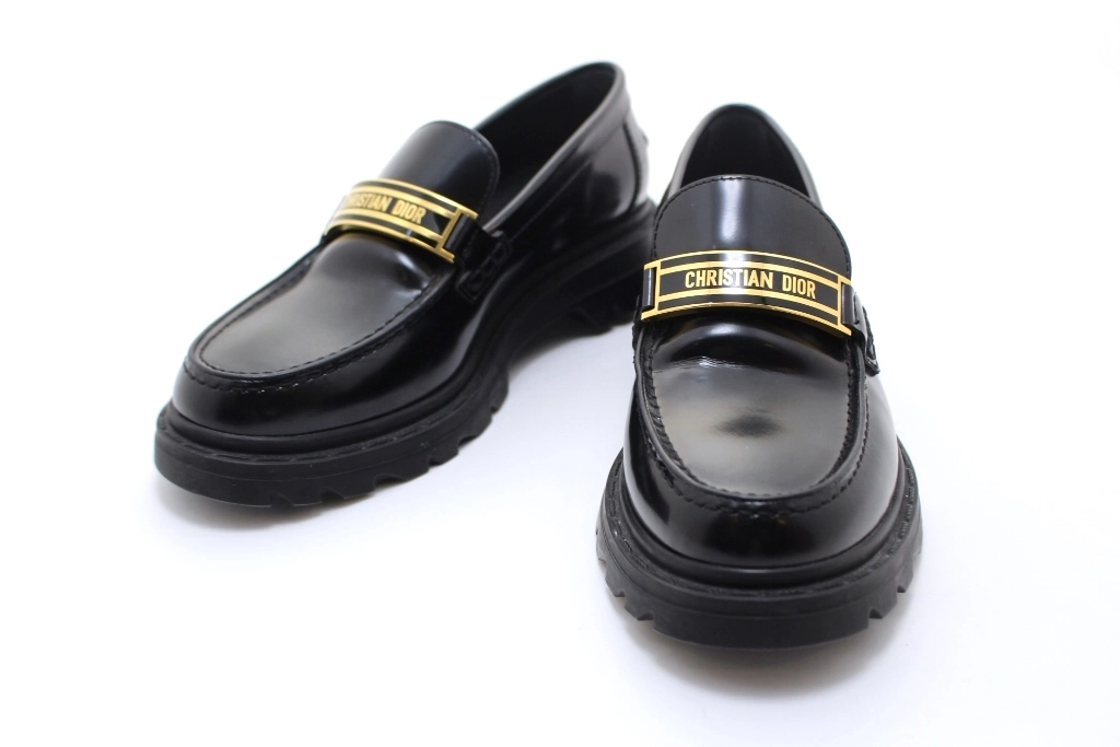 Dior ディオール CDロゴ ローファー レザー　ブラック　39 6490_0_720x.jpg?v=1759896014