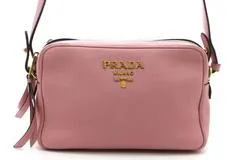 PRADA プラダ ショルダーバッグ レザー ピンク 1BH082 ショルダー