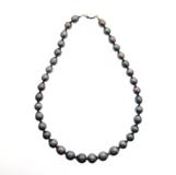 JWEWLRY　ノンブラドジュエリー　貴金属・宝石　ネックレス　シルバー925　ブラックパール　約54g　約40cm　2120000325960　【205】
