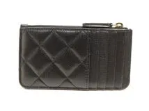 CHANEL シャネル クラシックカードケース ブラック/SV マトラッセ キャビアスキン AP2570 カードケース コインケース  2120000292958【200】 の購入なら「質」の大黒屋（公式）