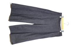 FOXEY NEW YORK フォクシーニューヨーク デニムワイドパンツ レディース42 インディゴブルー コットン ポリウレタン 40537