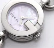 正規品【新品電池】GUCCI 107/フラワー ピンクシェル 動作良好 正規品【新品電池】GUCCI 107/フラワー ピンクシェル 動作良好