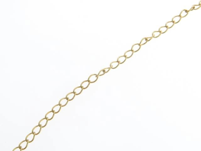 JEWELRY ノンブランドジュエリー チェーン ネックレス K18YG 3.8g【434】
