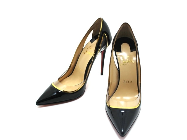 再再値下Christian Louboutinクリスチャンルブタン ウェッジ37