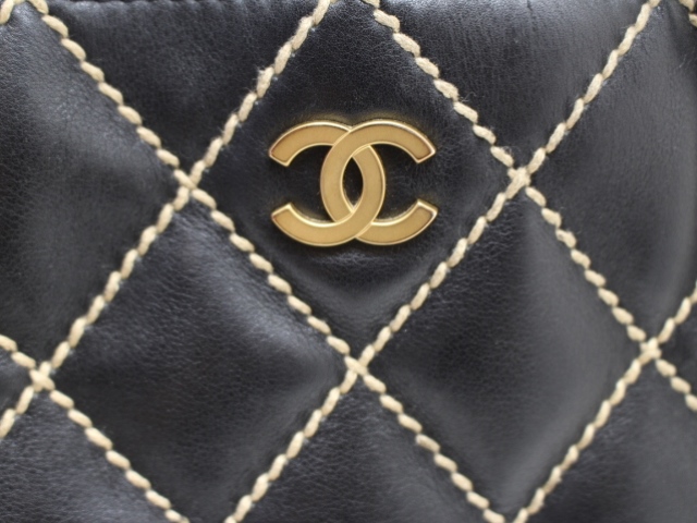 CHANEL シャネル ワイルドステッチ ハンドバッグ トートバッグ