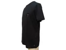 FENDI　フェンディ　ブラックジャージー　Tシャツ　メンズM　ブラック　コットン　FY0894A9RLF0QA1　2143200546201　【432】