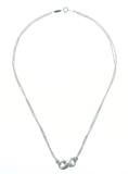 TIFFANY＆CO　ティファニー　フィギュアエイトネックレス　シルバー　約7.4g　約39.5cm　2148103834479　【205】