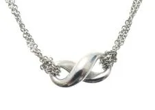 TIFFANY＆CO　ティファニー　フィギュアエイトネックレス　シルバー　約7.4g　約39.5cm　2148103834479　【205】