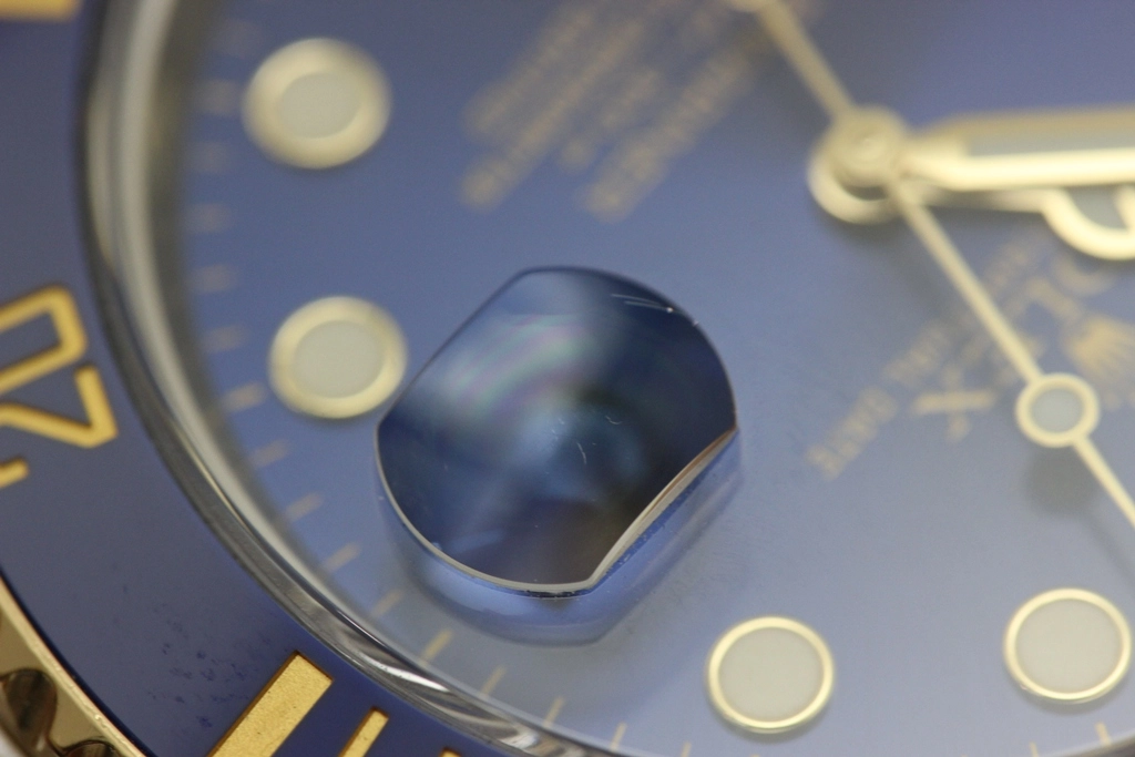 2014年並行品 ROLEX ロレックス サブマリーナー デイト 116613LB ブルー文字盤 セラミック/ステンレス/イエローゴールド 自動巻き【472】SJ