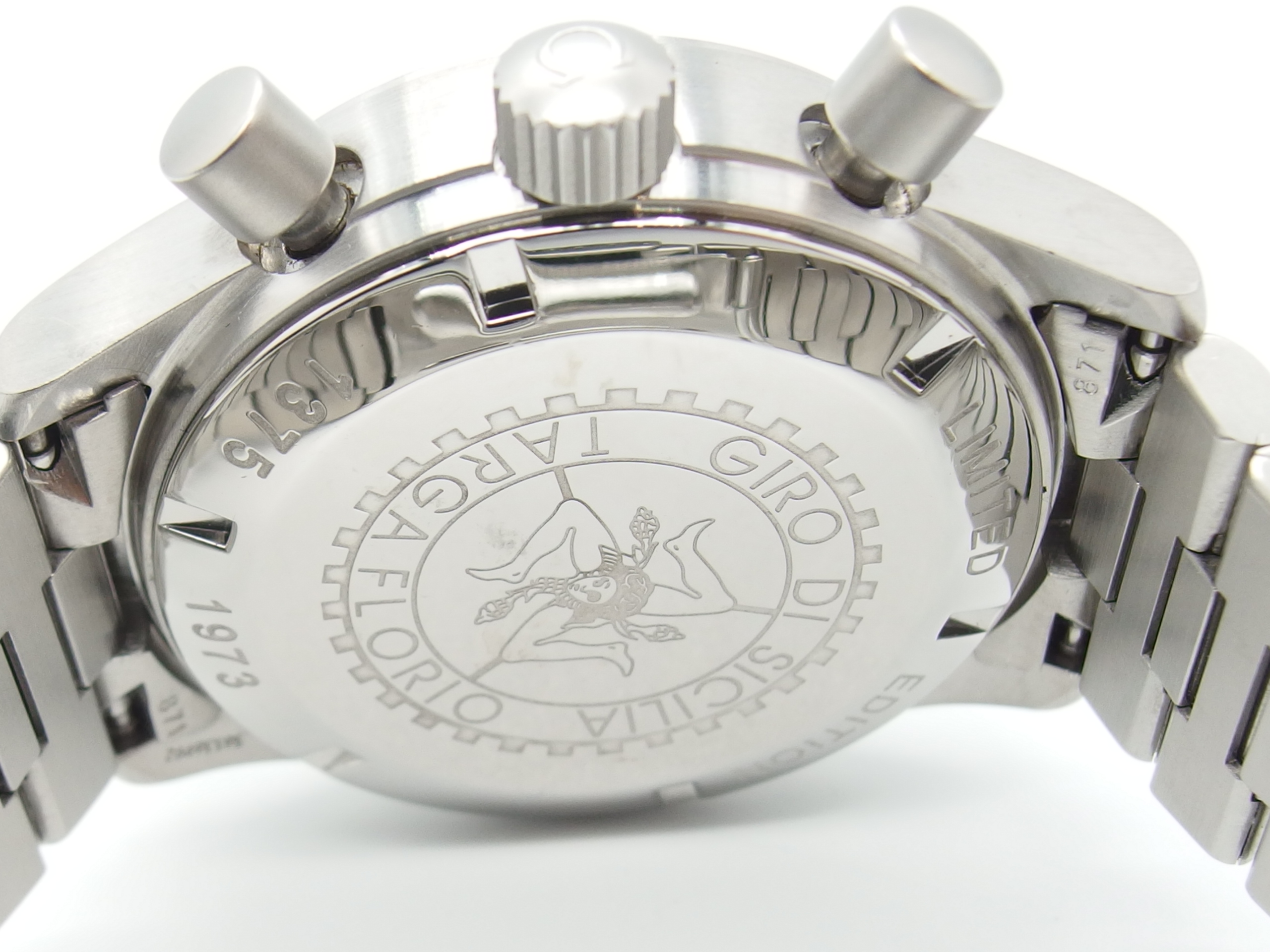 【売り価格】オメガ OMEGA ダイナミック クロノグラフ タルガのスチールベルト 時計