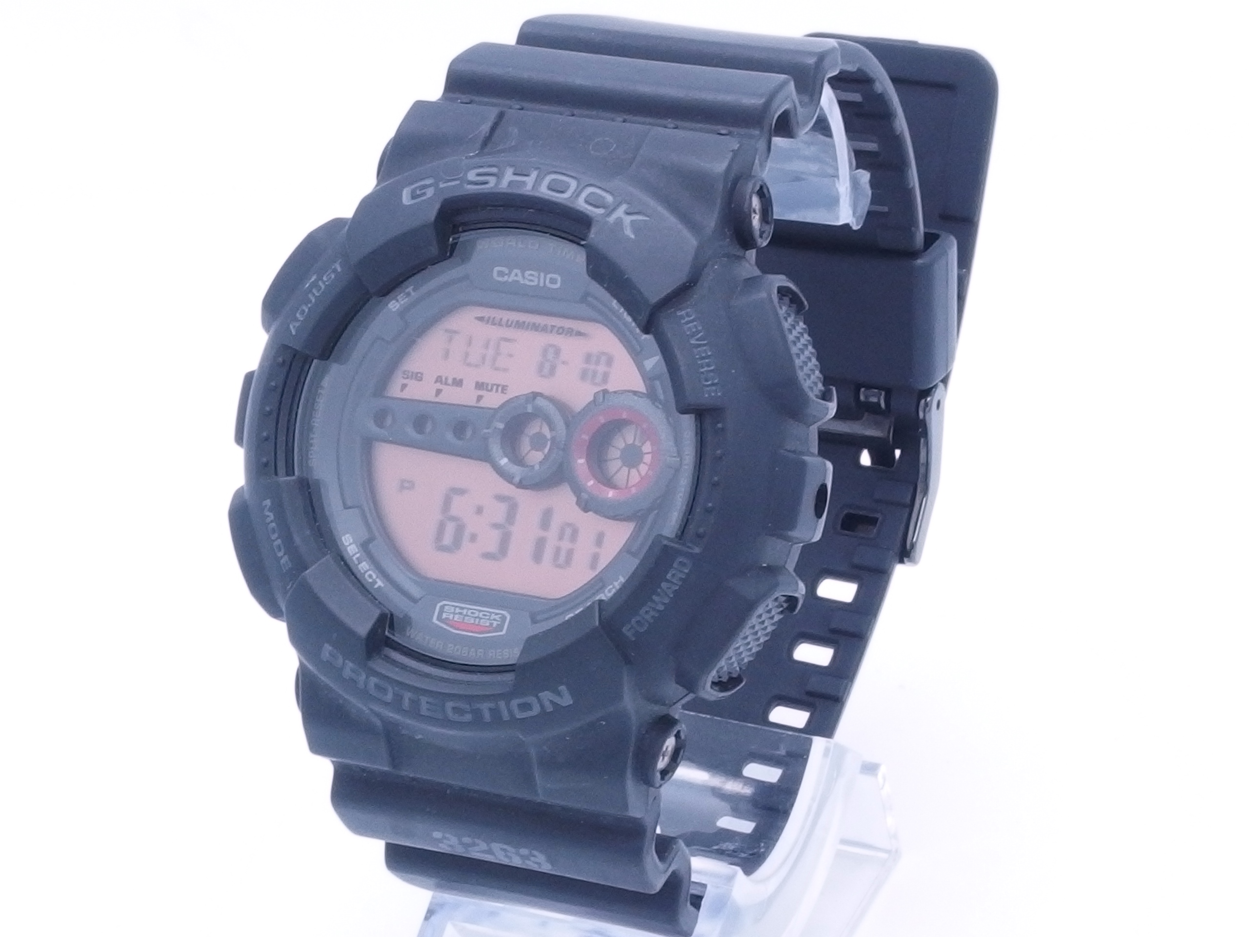CASIO カシオ G-SHOCK クオーツ GD-100MS 樹脂/SS 【432】 の