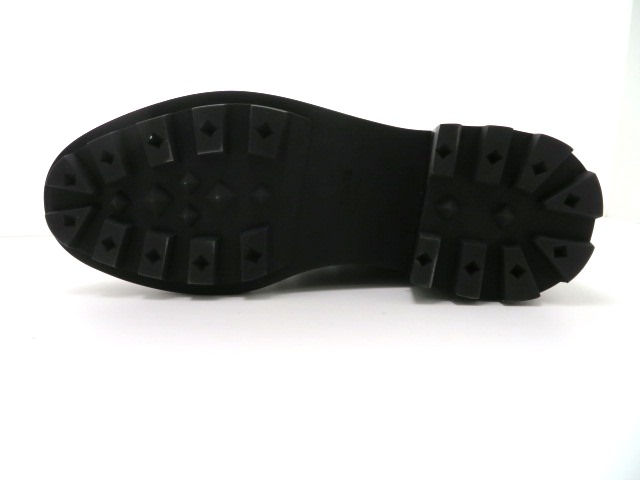 エルメス アンクルブーツ ファンク レディース37 ブラック レザー