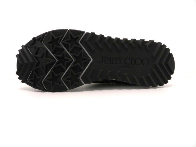 ジミーチュウ ビジュー ソックス スニーカー ブラック #35 22.5cm 靴