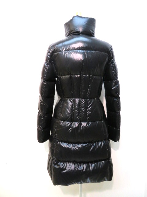 モンクレール ダウン コート ブラック レディース1 ナイロン  