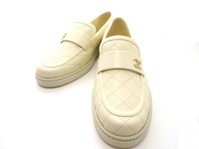 CHANEL キルティング ローファー ブラック・ホワイト 楽天市場】CHANEL(シャネル) マトラッセ ココマーク