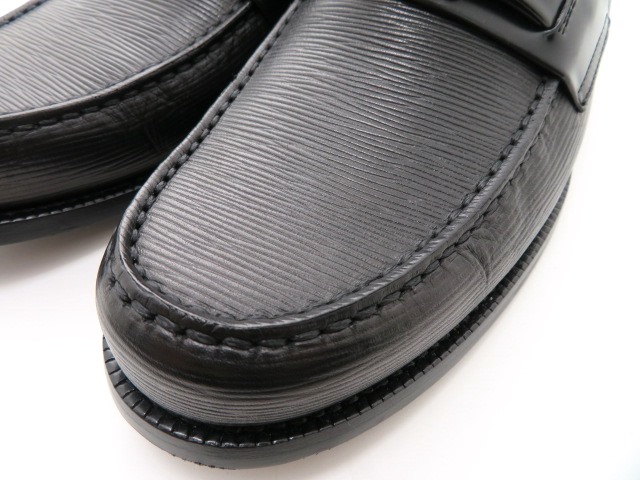 ルイヴィトン　革靴　メンズ8ハーフ　ブラック　レザー　（2148103454288）【432】 image number 5