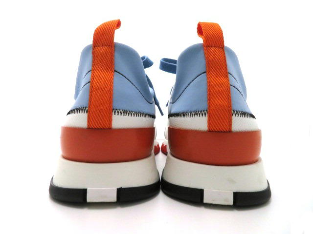 【新色カラー♡】HERMES デニム生地&レザー Get スニーカー 楽天市場】【靴】HERMES エルメス クイック スニーカー シューズ