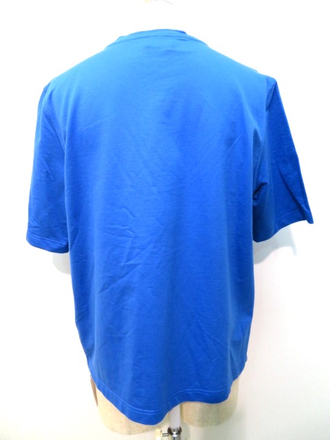 エルメス Tシャツ メンズM ブルー コットン ロボット（2143200434096