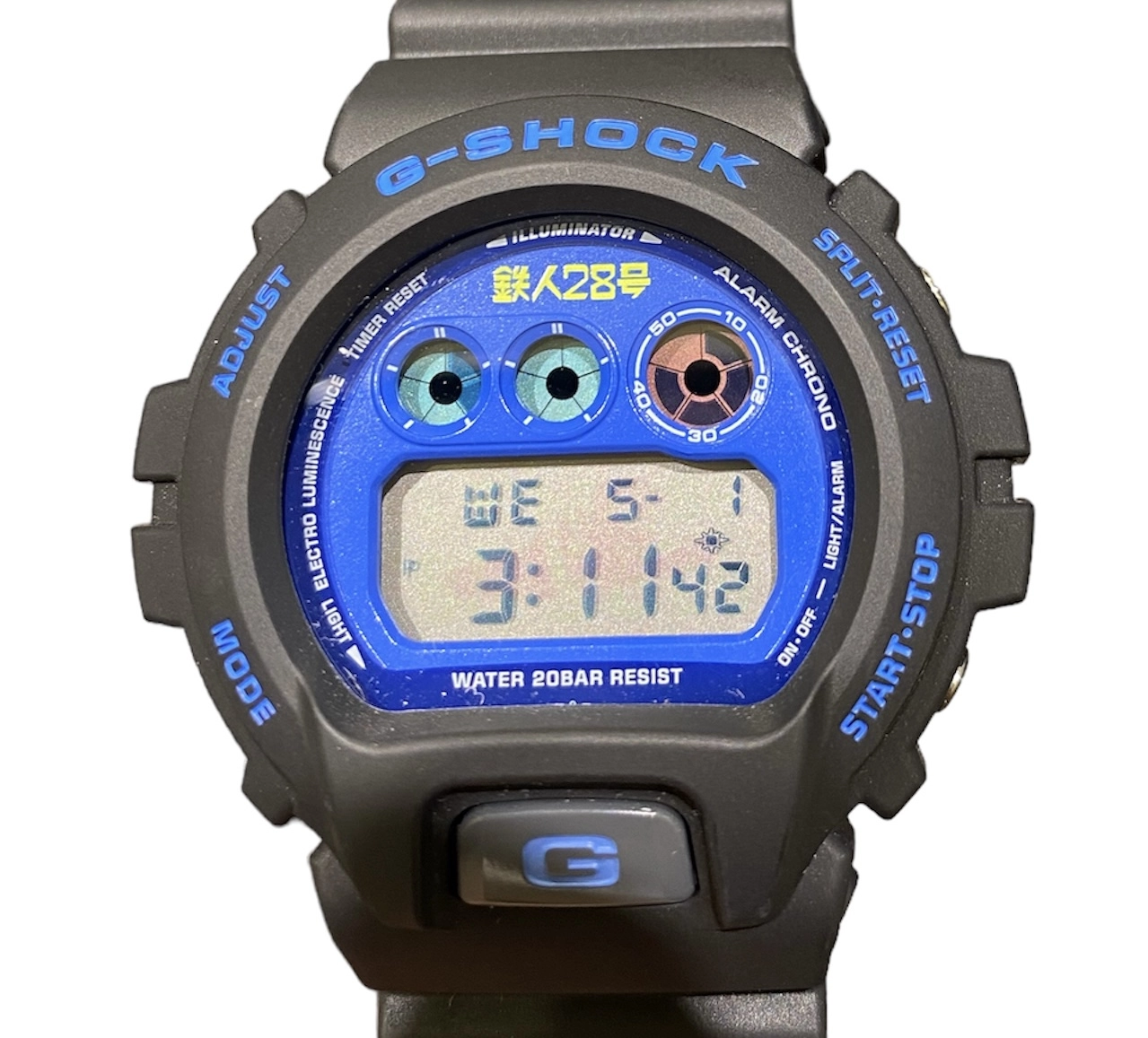 カシオ 腕時計 G-SHOCK 鉄人28号誕生50年限定モデル DW-6900FS 青文字盤 【208】2148103526657  の購入なら「質」の大黒屋（公式）