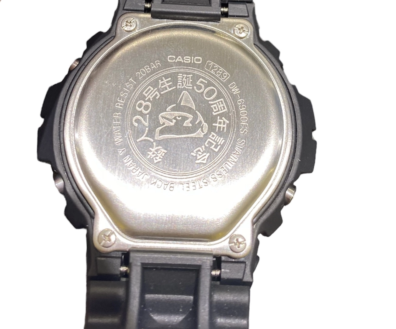 カシオ 腕時計 G-SHOCK 鉄人28号誕生50年限定モデル DW-6900FS 青文字盤　【208】2148103526657