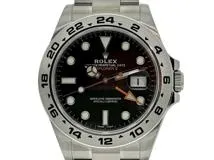 2020年正規品 ROLEX ロレックス 腕時計 216570 エクスプローラーⅡ ブラック文字盤 ステンレススチール メンズ【200】C