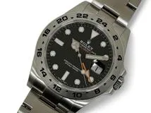 2020年正規品 ROLEX ロレックス 腕時計 216570 エクスプローラーⅡ ブラック文字盤 ステンレススチール メンズ【200】C