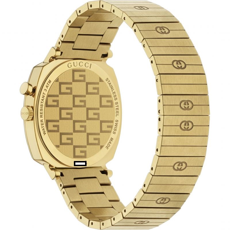 GUCCI グッチ 腕時計 グリップ ルーレット YA157416 GP ゴールド色