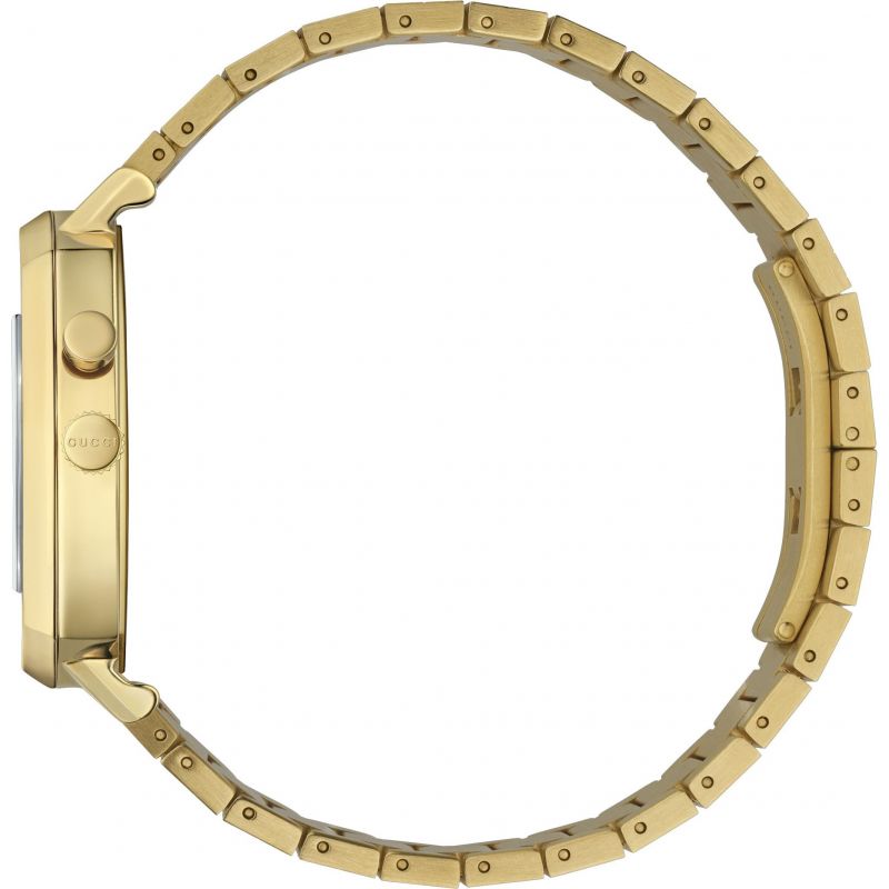 GUCCI グッチ 腕時計 グリップ ルーレット YA157416 GP ゴールド色