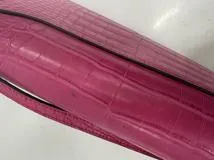 HERMES　エルメス　コンスタンス・トゥーゴー　ローズ　ショッキング　アリゲーターマット　シルバー金具　B刻印（2023年頃製造）【472】SS