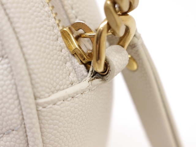 SAINT LAURENT サンローラン バッグ ヴィニル モノグラム チェーンショルダー ショルダーバッグ レザー 2143000578785  【200】