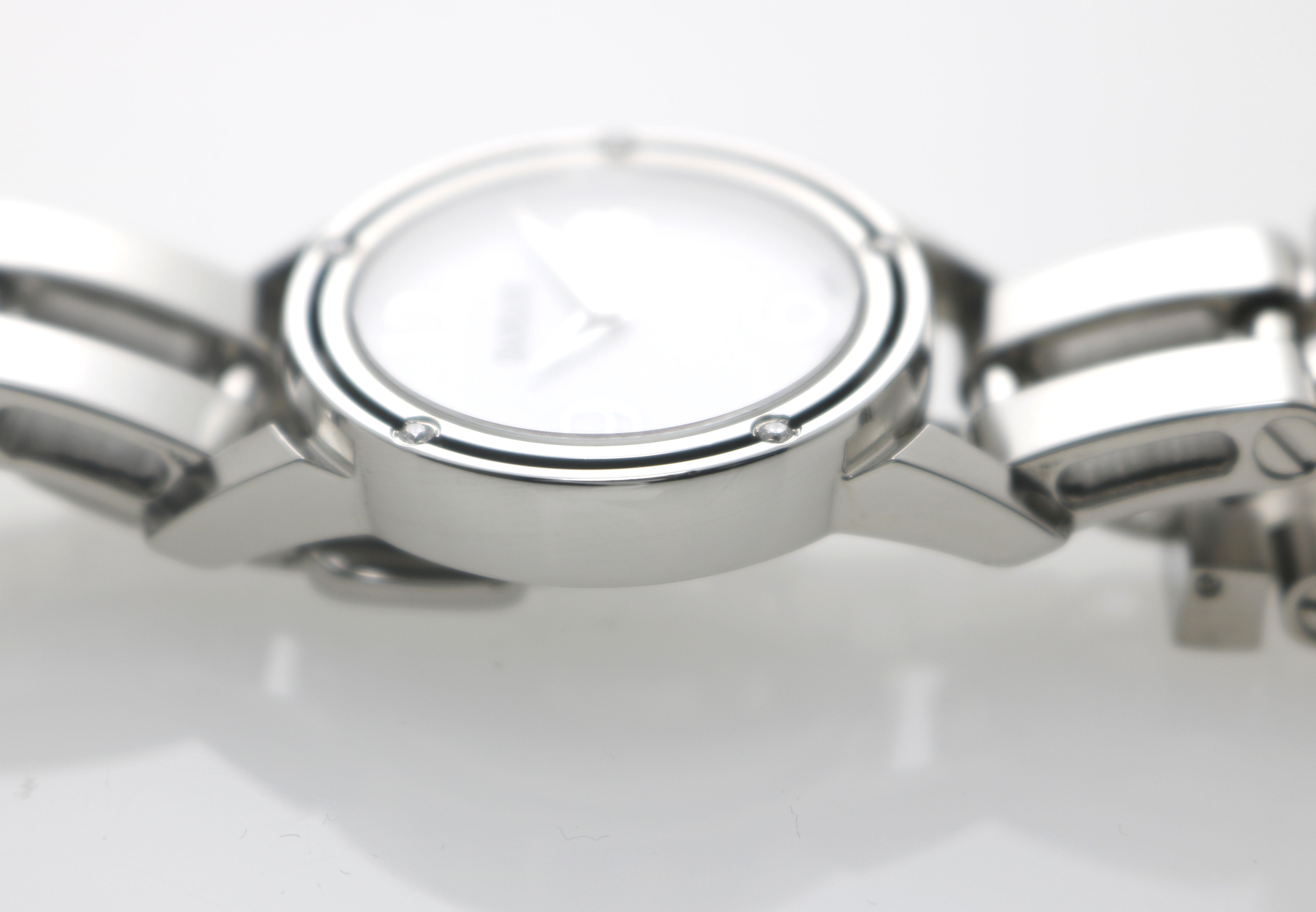 ﾀﾞﾐｱｰﾆ 時計 レディース 5Pダイヤ ステンレス クオーツ 白文字盤 DS006ACAJ 【433】 の購入なら「質」の大黒屋（公式）